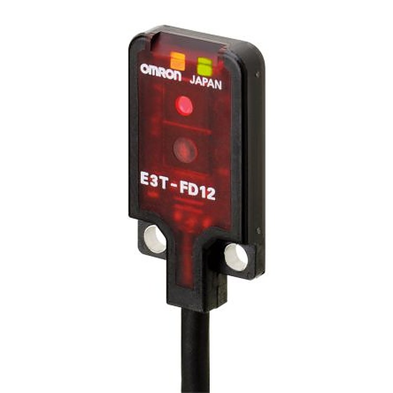 Omron Diffuse Photoelectric Sensor, Rectangular Sensor