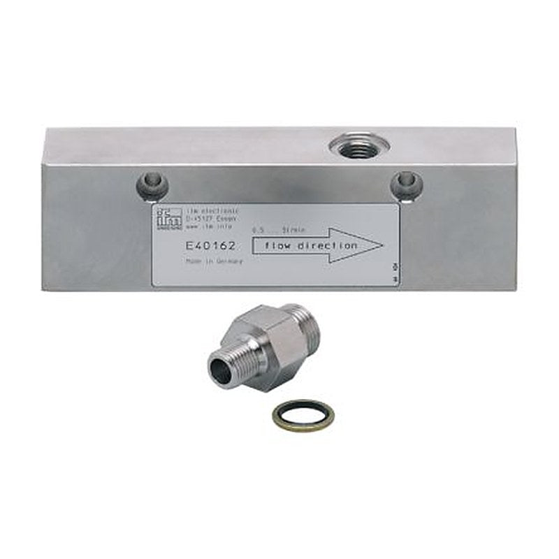 ifm electronic, E401 Series Adapter Process Adapter for Use with Small Volumetric Flow Quantities, EAC, RoHS Standard