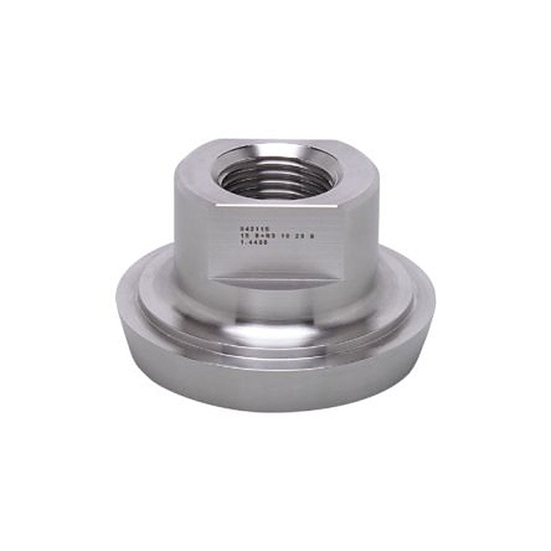 ifm electronic, E433 Series Adapter Sensor Accessories 56 mm for Use with Pipe Fitting, DIN 11851, DIN 11866, EAC, EC