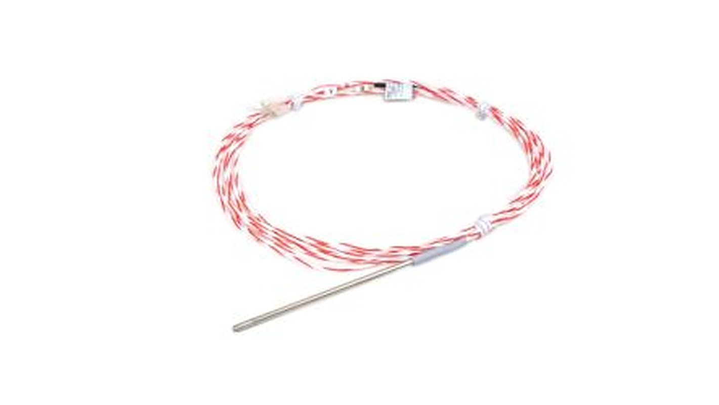 Omron E52 Type J (Ic), K (Ca) Thermocouple 10 cm Length, 4 mm Diameter, 0 °C → 250 °C Max