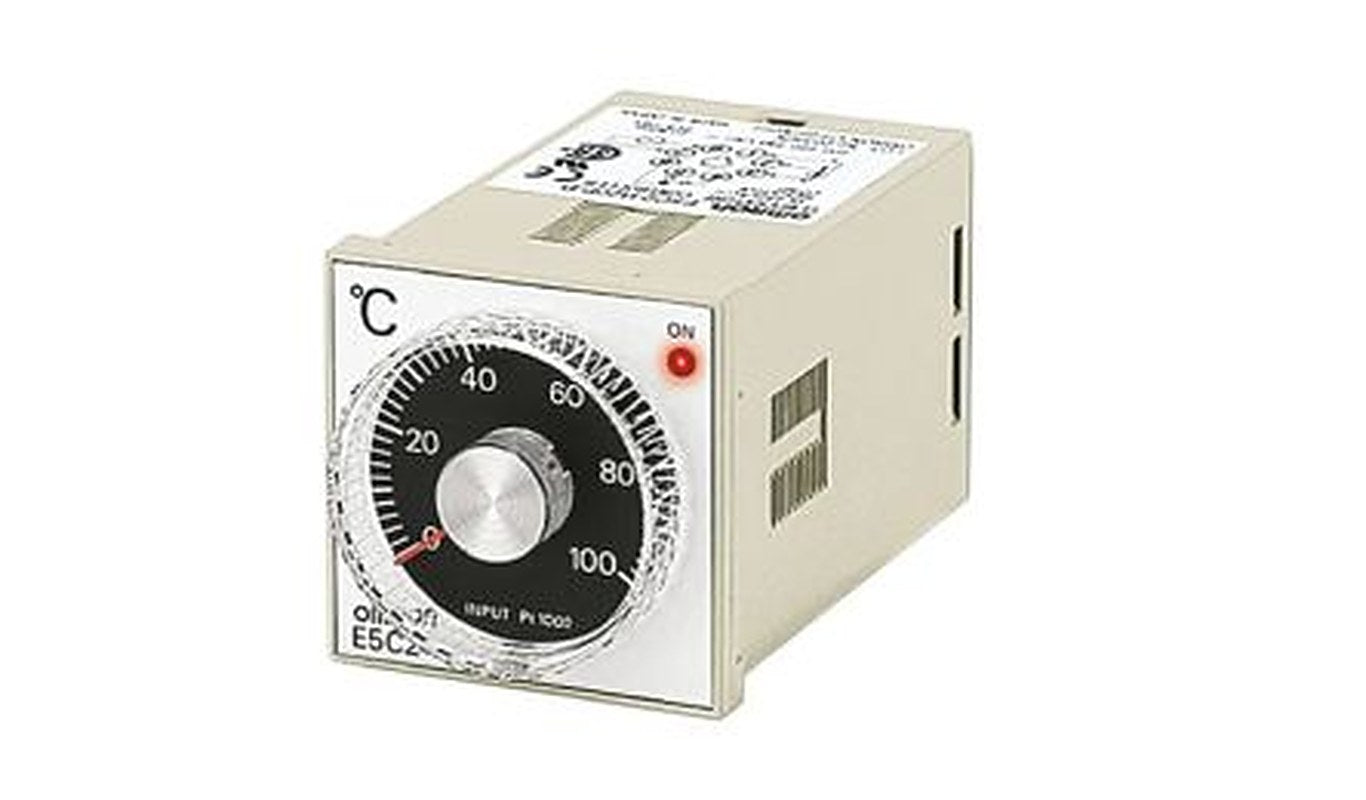 Omron E5C2 DIN Rail Temperature Control Module 1 Input, 1 Output Relay 240V ac Analogue Setting
