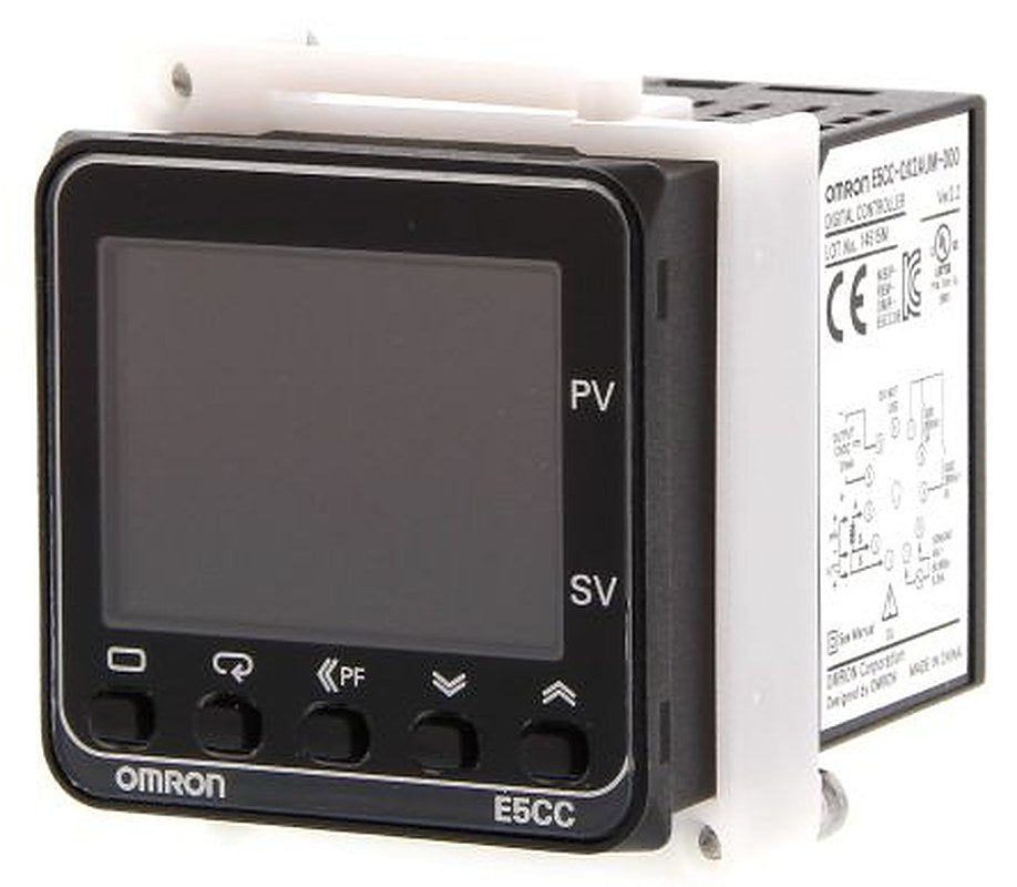 Omron E5CC Panel Mount PID Temperature Controller 2 Input, 3 Output Relay 240V ac 2-PID Controller, On-Off, PID
