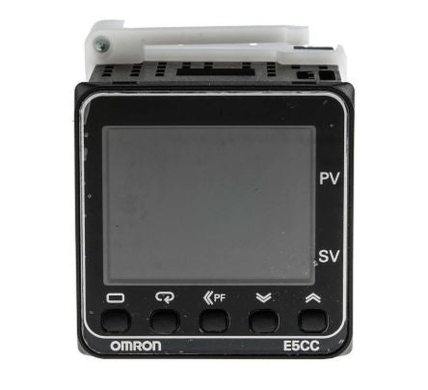 Omron E5CC Panel Mount PID Temperature Controller 1 Input, 1 Output Relay 240V ac On-Off