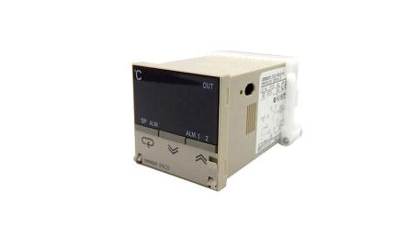 Omron E5CS DIN Rail Temperature Control Module 1 Input, 1 Output Relay 240V ac ON, OFF