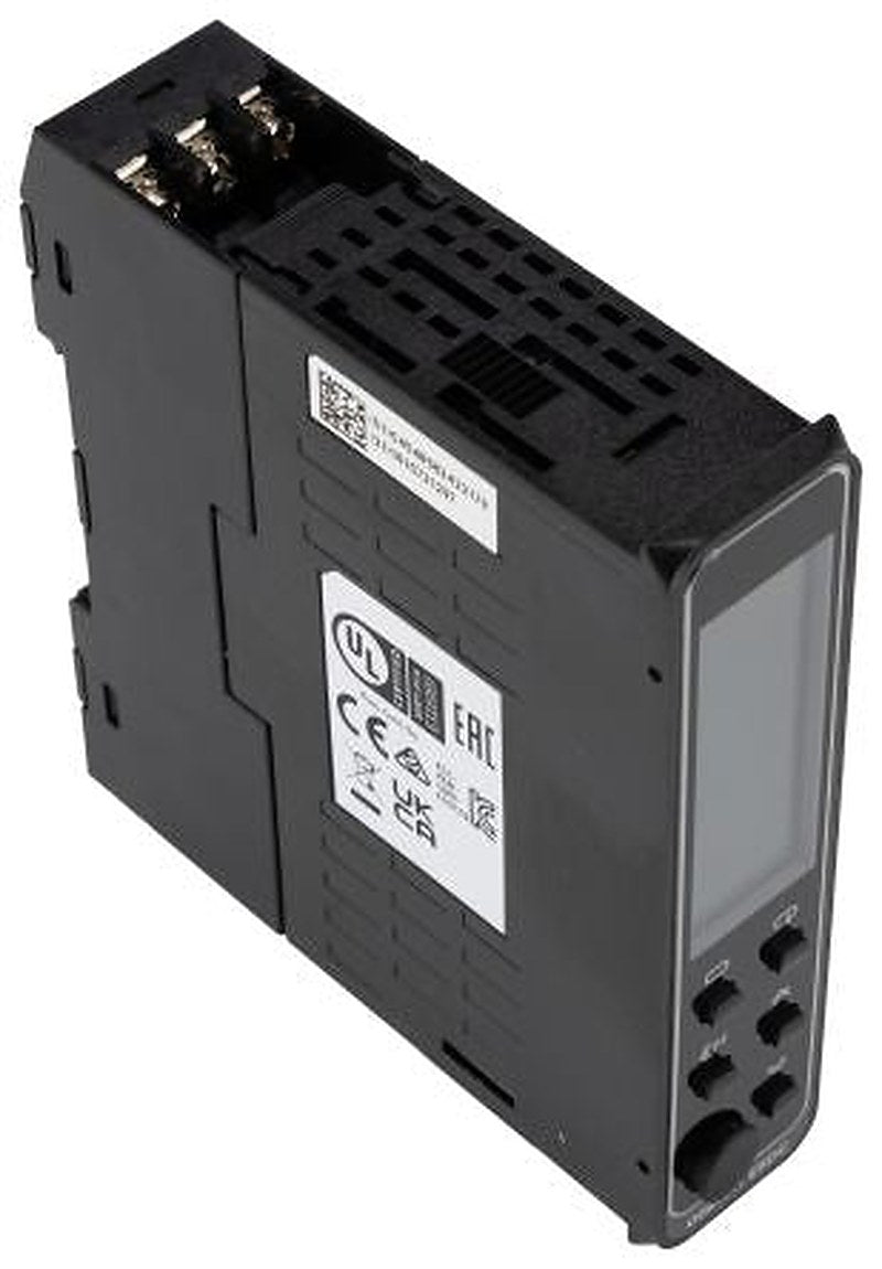 Omron E5DC DIN Rail PID Temperature Controller 1 Input, 2 Output Solid State Relay 26.4V ac/dc PID Controller
