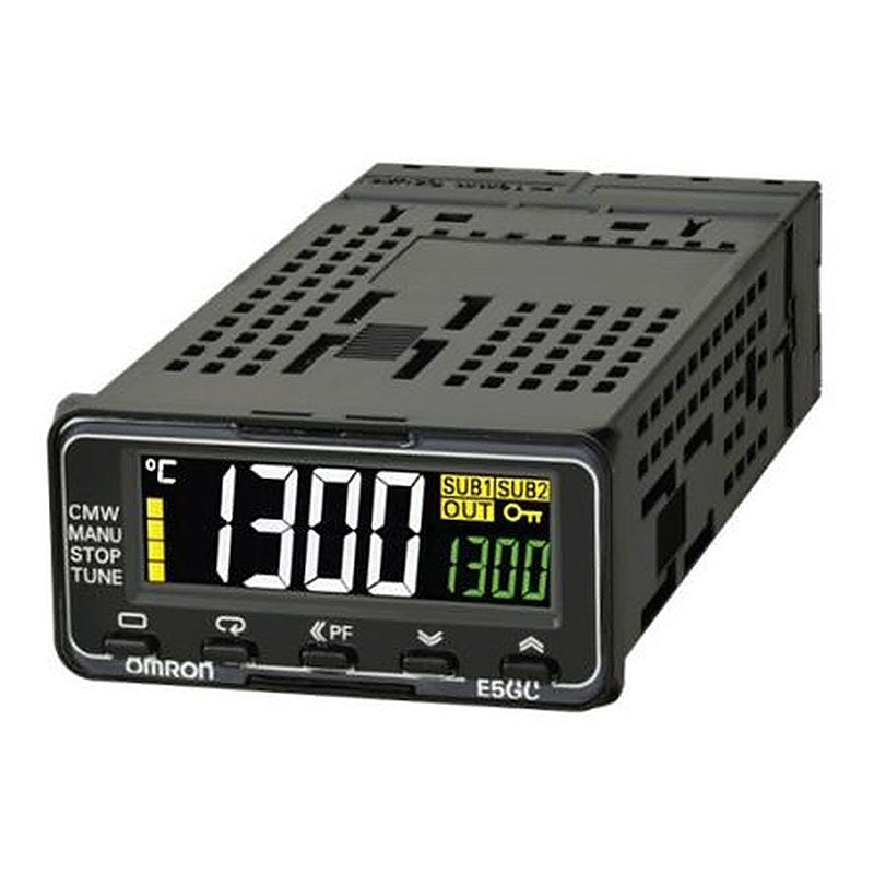 Omron E5GC Panel Mount PID Temperature Controller 4 Input, 4 Output 4 to 20 mA, Analogue, Linear 240V ac 2-PID
