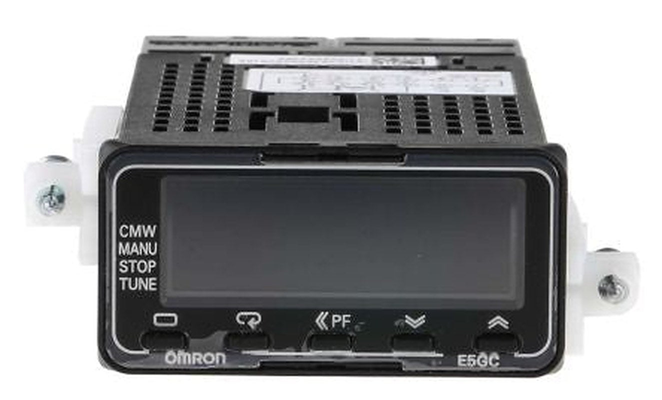 Omron E5GC Panel Mount PID Temperature Controller 2 Input, 1 Output SSR 240V ac On-Off