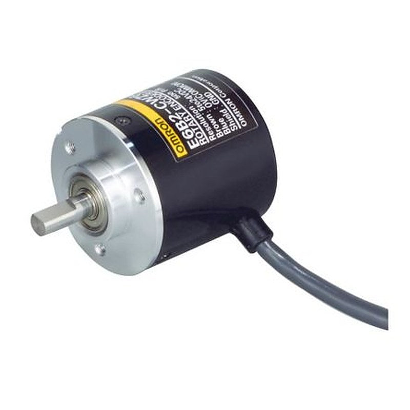 Omron 1000 ppr Pulse Incremental Mechanical Rotary Encoder with a 6 mm, Flange