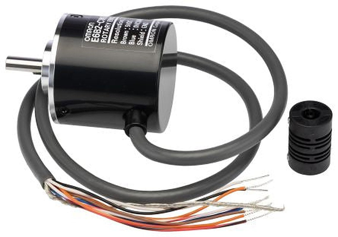 Omron E6B2-C Series Incremental Incremental Encoder 5V, 2000 ppr ppr, Line Driver Signal, 6 mm Shaft