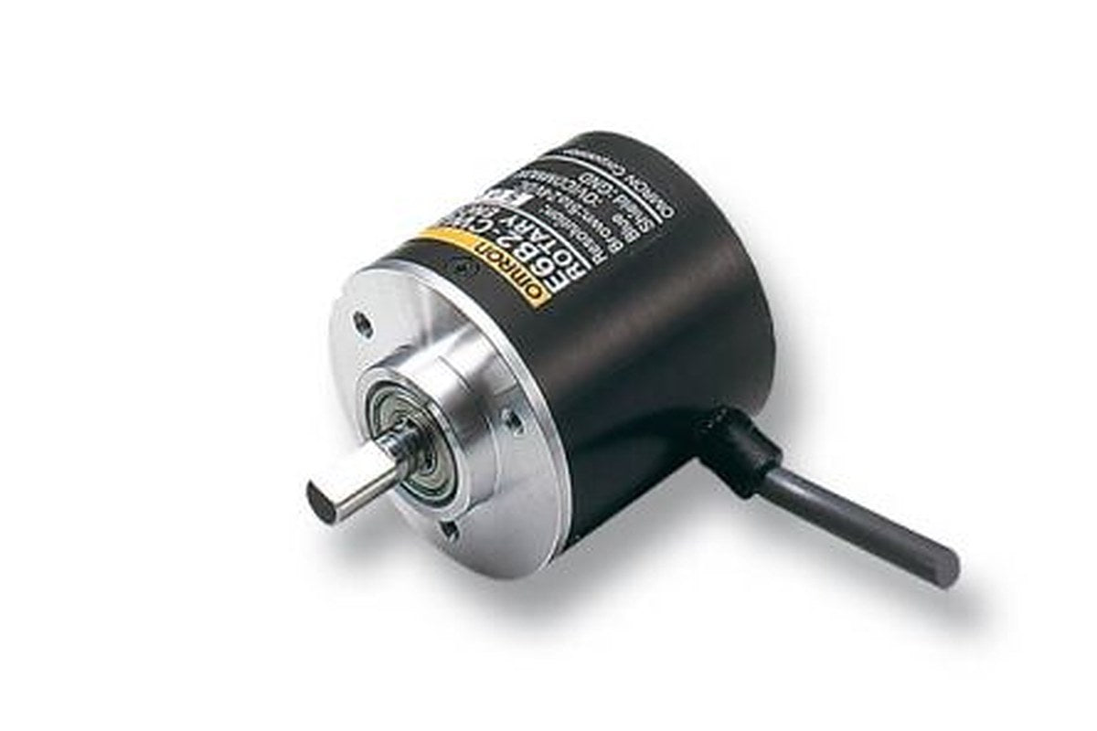 Omron E6B2 Series Incremental Incremental Encoder 24V dc, 200 ppr ppr, PNP Open Collector Signal, 6 mm Shaft