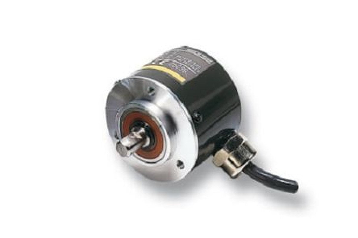 Omron E6C3 Series Absolute Absolute Encoder 24V, 720 ppr ppr, PNP Open Collector Signal, 8 mm Shaft