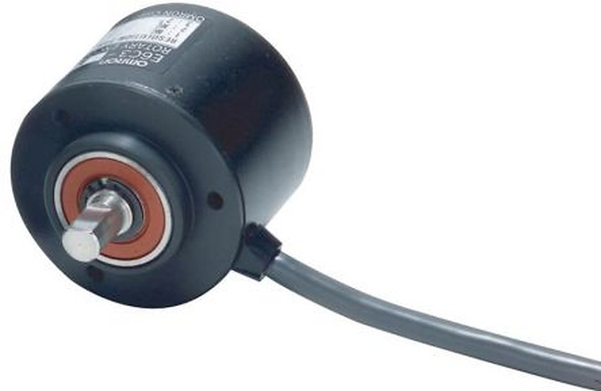 Omron E6C3-C Series Incremental Rotary Encoder 24V, 2000 ppr ppr, NPN Open Collector Signal, 8 mm Shaft