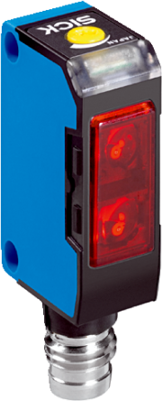 SICK Background Suppression Photoelectric Sensor, Rectangular Sensor