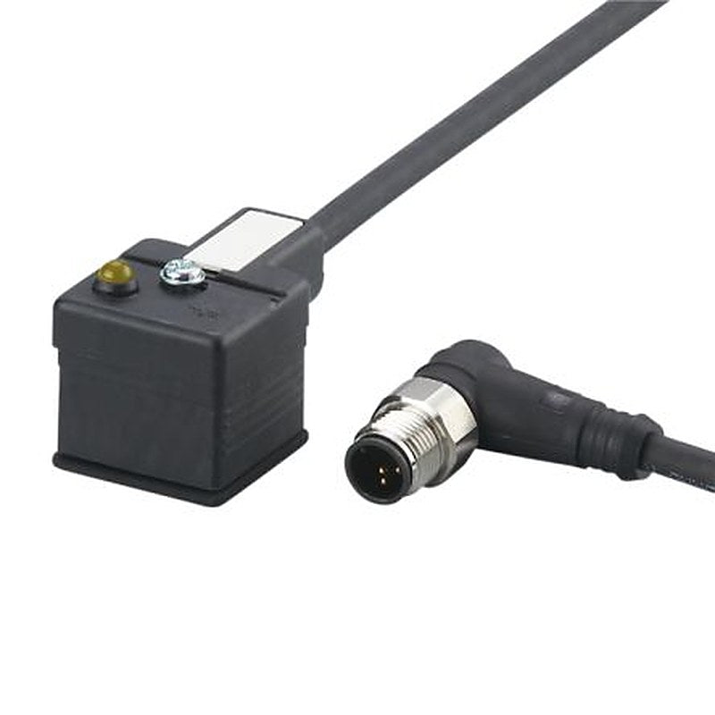 ifm electronic Female 1 way Straight to Female 1 way Valve Connector Actuator/Sensor Cable, 2 m