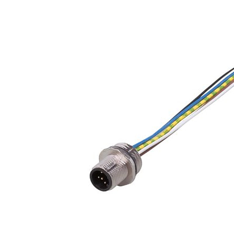 ifm electronic Male 1 way Straight to Unterminated Sensor Actuator Cable, 500 mm