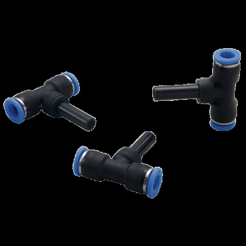 ifm electronic Tee Fitting T-Fitting 8 mm for Use with AirBox modules, ISO 8573-1: 2001 Standard