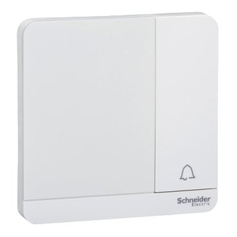 Push Button, AvatarOn, for doorbell, 10A, 250V, LED, White (Push Button AvatarOn) is a Schneider Electric product. Designed for reliable performance and long service life. Available across Iraq — contact us for pricing and delivery options.
