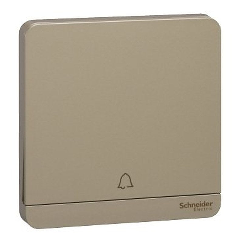 Push Button, AvatarOn, for doorbell, 10A, 250V, Wine Gold (Push Button AvatarOn) is a Schneider Electric product. Designed for reliable performance and long service life. Available across Iraq — contact us for pricing and delivery options.
