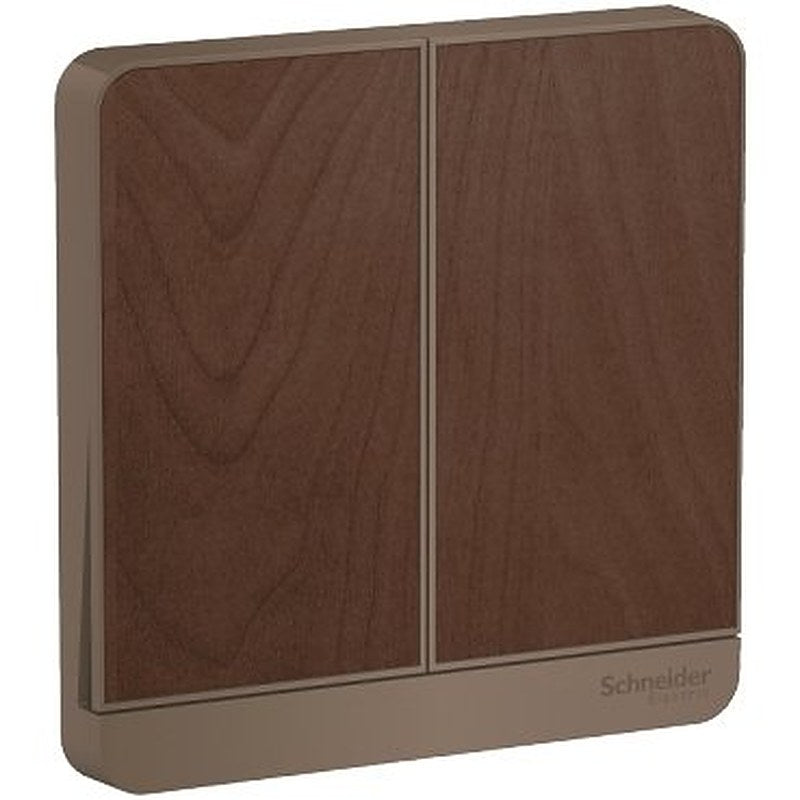 AvatarOn, 2 switches, 16AX, 250V, 1 way Wood (AvatarOn 2 switches) is a Schneider Electric product. Designed for reliable performance and long service life. Available across Iraq — contact us for pricing and delivery options.