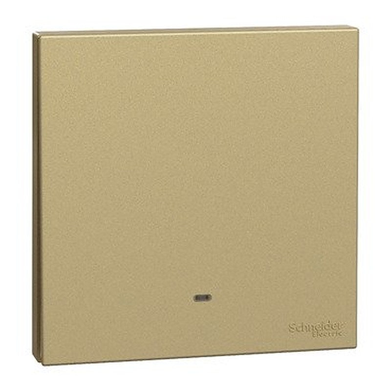 Switch with Fluorescent Locator, AvatarOn C, 2 way, 1 gang, 16AX, 250V, wine gold (Switch with Fluorescent Locator AvatarOn C) is a Schneider Electric product. Designed for reliable performance and long service life. Available across Iraq — contact us for pricing and delivery options.