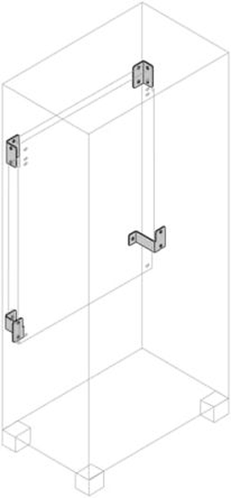 ABB Galvanised Steel Partial Mounting Plate, 120mm W, 120 mm L for Use with IS2 Enclosures