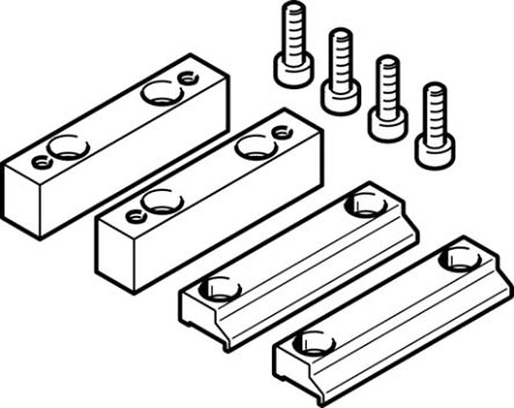 Festo Mounting Bracket EAHF-G1-35-P, For Use With Thermocouple or PRT Probe