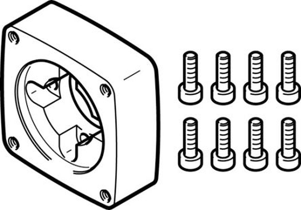 Festo Flange EAMF-A Series Flange for Use with Motor Mounting