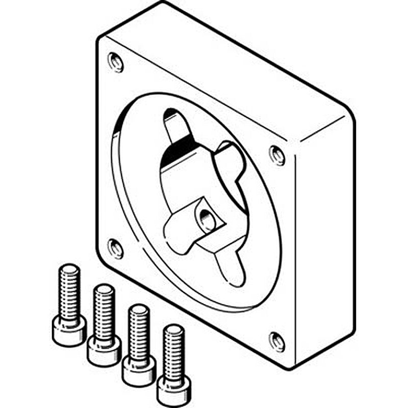 Festo Flange EAMF-A Series Flange for Use with Motor Mounting