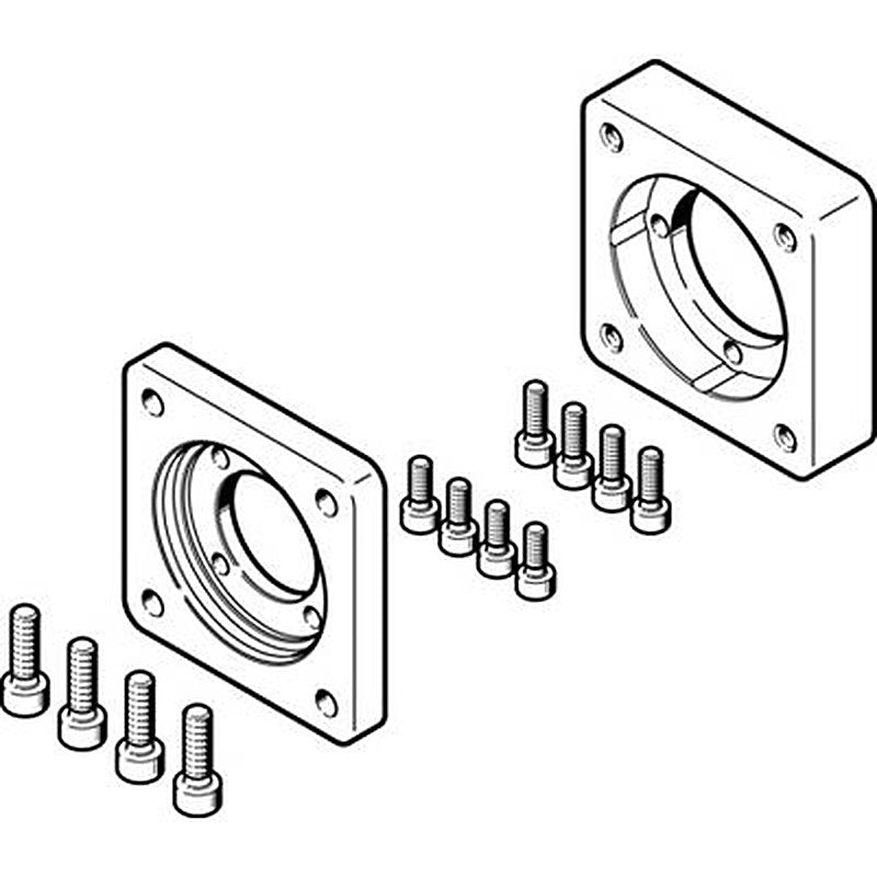 Festo Flange EAMF-A Series Flange for Use with Motor Mounting