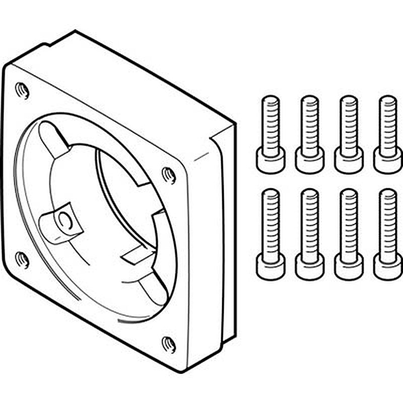 Festo Flange EAMF-A Series Flange for Use with Motor Mounting