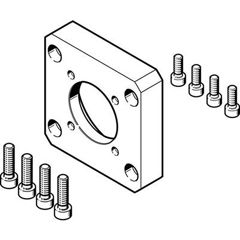 Festo Flange EAMF-A Series Flange for Use with Motor Mounting