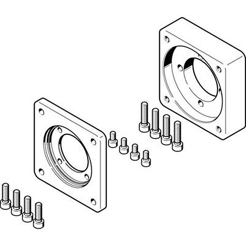 Festo Flange EAMF-A Series Flange for Use with Motor Mounting