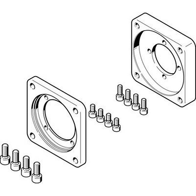 Festo Flange EAMF-A Series Flange for Use with Motor Mounting