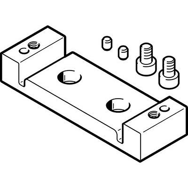 Festo Adapter Plate EASA-S1-33-S, For Use With Electric Drive