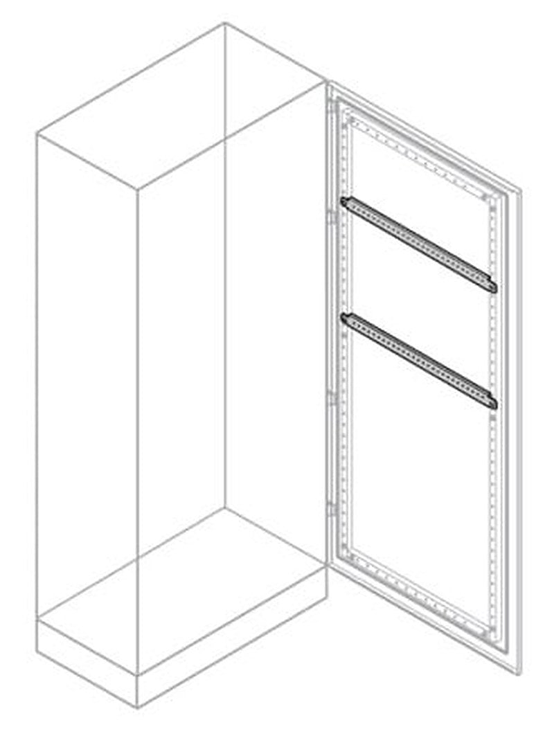 ABB IS2 Series Galvanised Steel Enclosure Profile, 35mm W, 35 mm H, 1 m L For Use With IS2 Enclosures