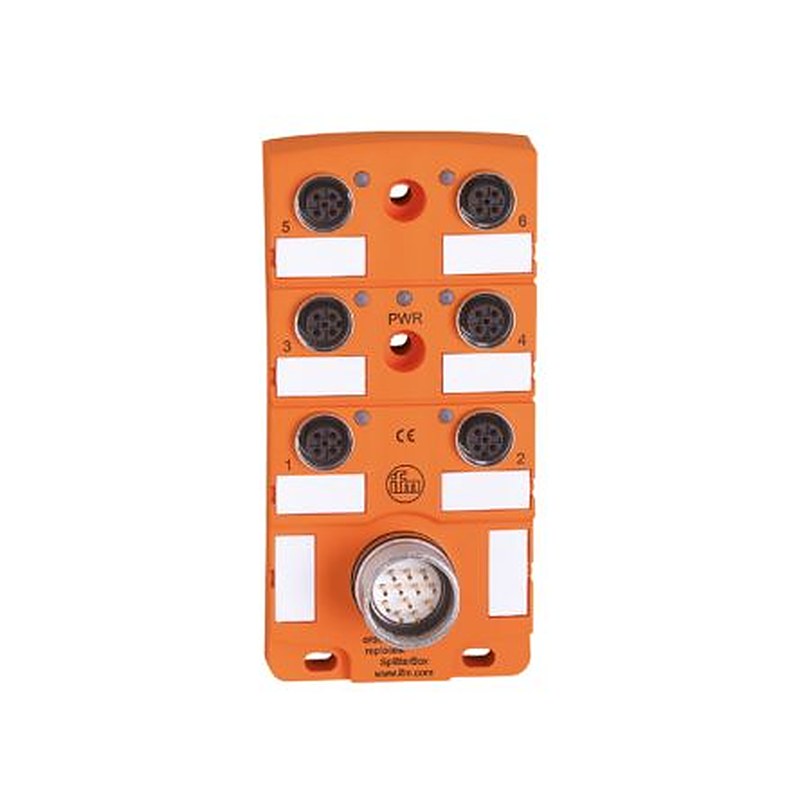 ifm electronic EBC Series Sensor Box, 6 Port