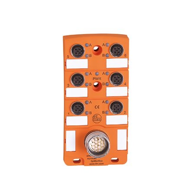 ifm electronic EBC Series Sensor Box, 6 Port