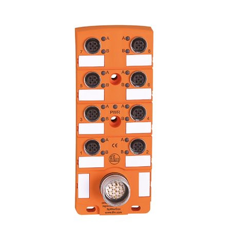 ifm electronic EBC Series Sensor Box, 8 Port