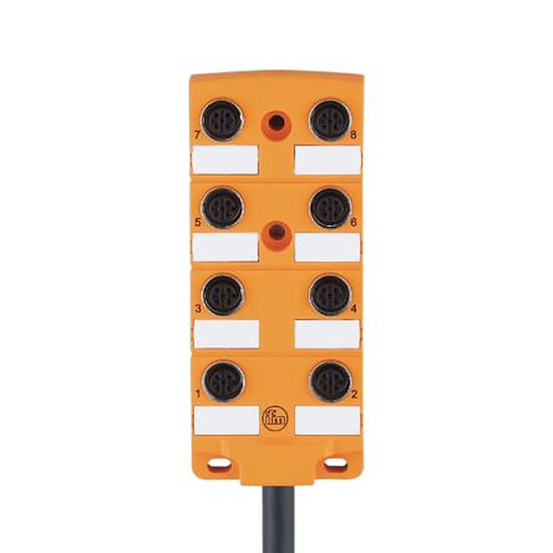 ifm electronic EBC Series Sensor Box, 8 Port, 5 m