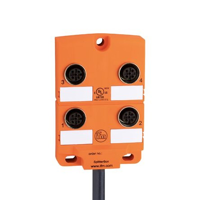 ifm electronic EBC Series Sensor Box, 4 Port, 10 m