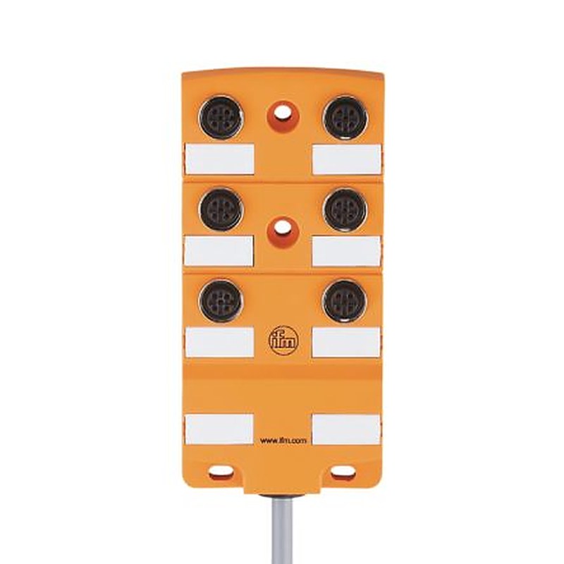 ifm electronic EBC Series Sensor Box, 6 Port, 10 m