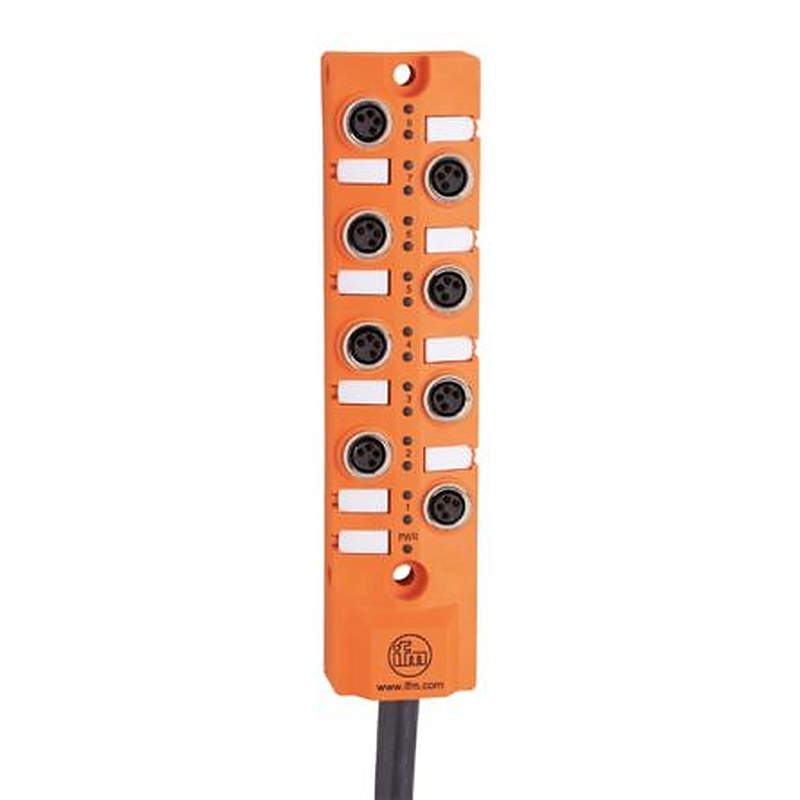 ifm electronic EBC Series Sensor Box, 8 Port, 5 m