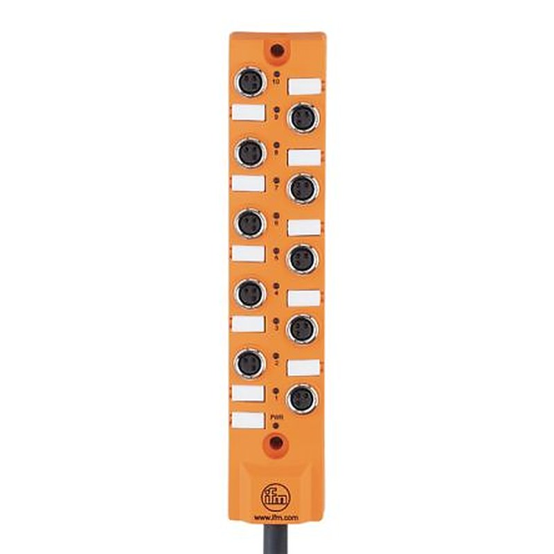 ifm electronic EBC Series Sensor Box, 10 Port, 10 m