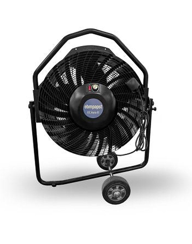ebm-papst EC Aura II Floor Portable Fans 8520 m³/h 230V ac with plug: Type F - Schuko
