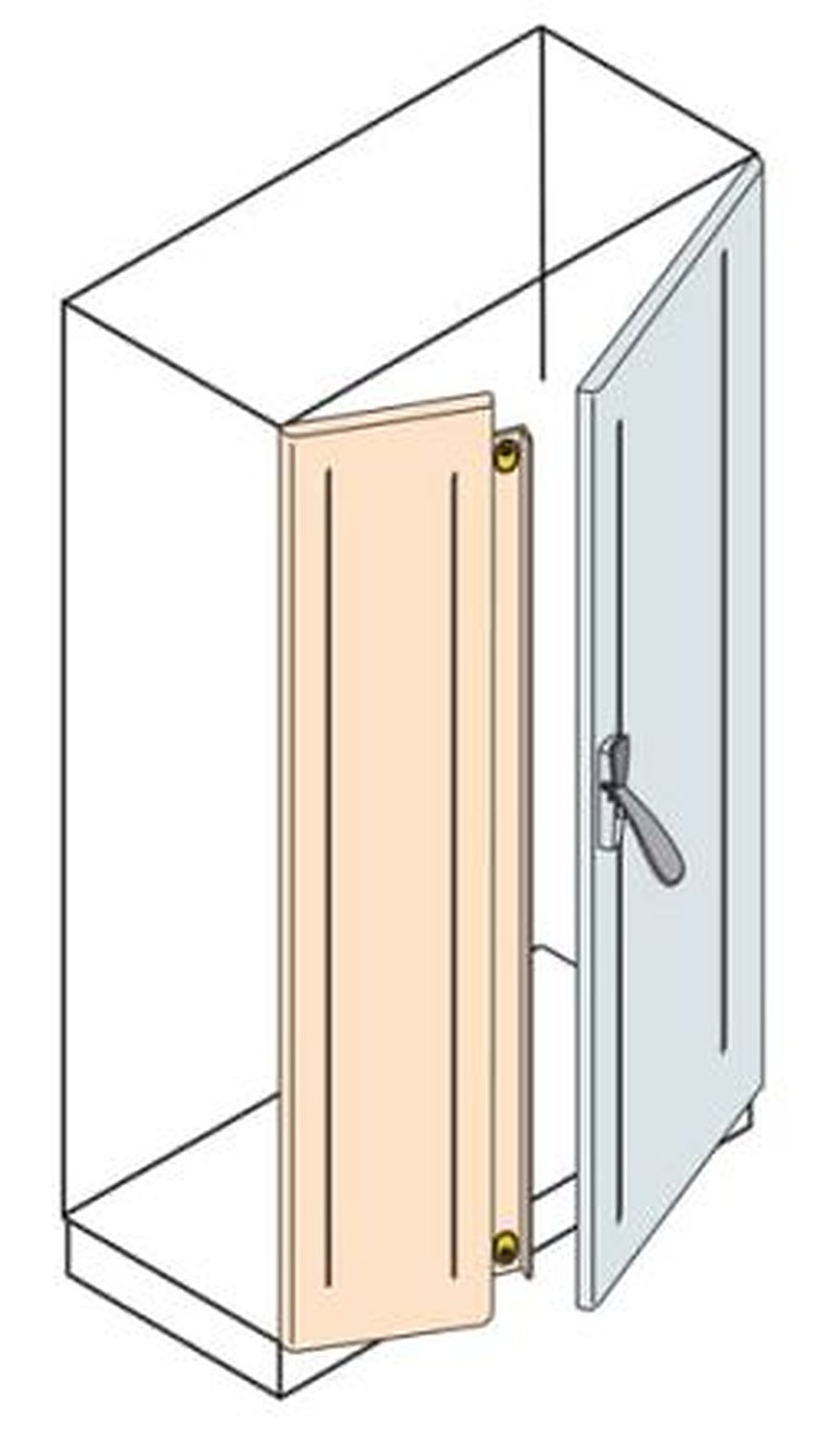 ABB AM2 Series Steel RAL 7035 Double Door, 200 mm H, 200mm W, 2.2 m L for Use with IS2 Enclosures