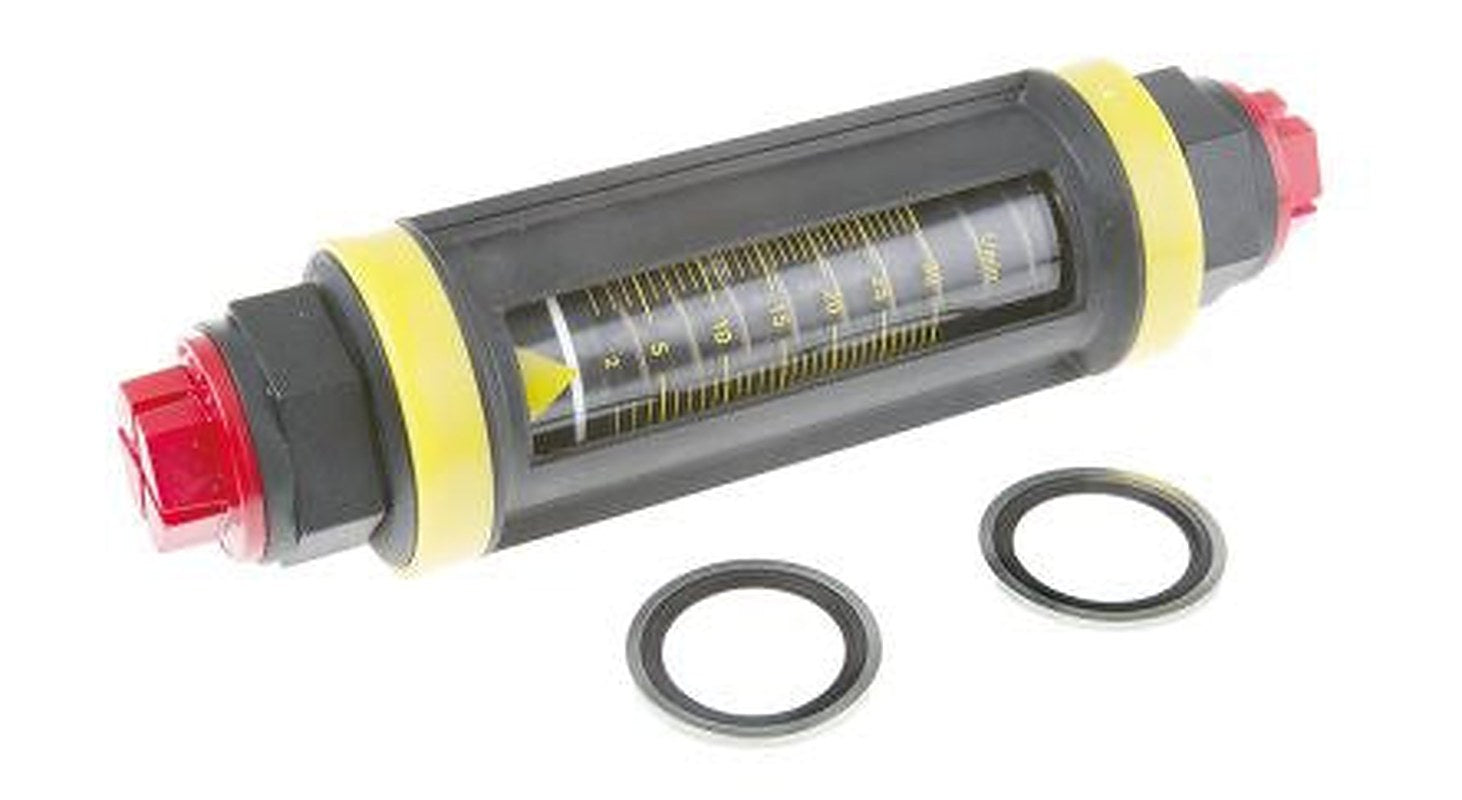 Parker Easiflow Series Flow Meter 2L/min to 30L/min, Female, 1 in, BSP Parallel