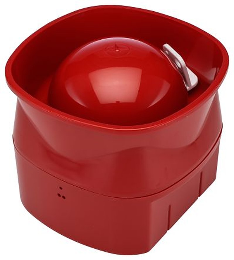 Eaton Red Beacon-Sounder Combination, IP21 35V dc Base 99 dB @ 1m