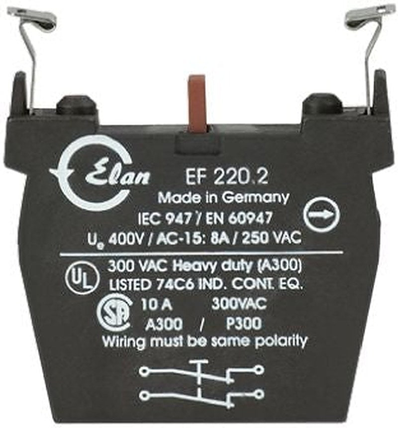 Schmersal EF220.2 Series, 40V, 2 NC