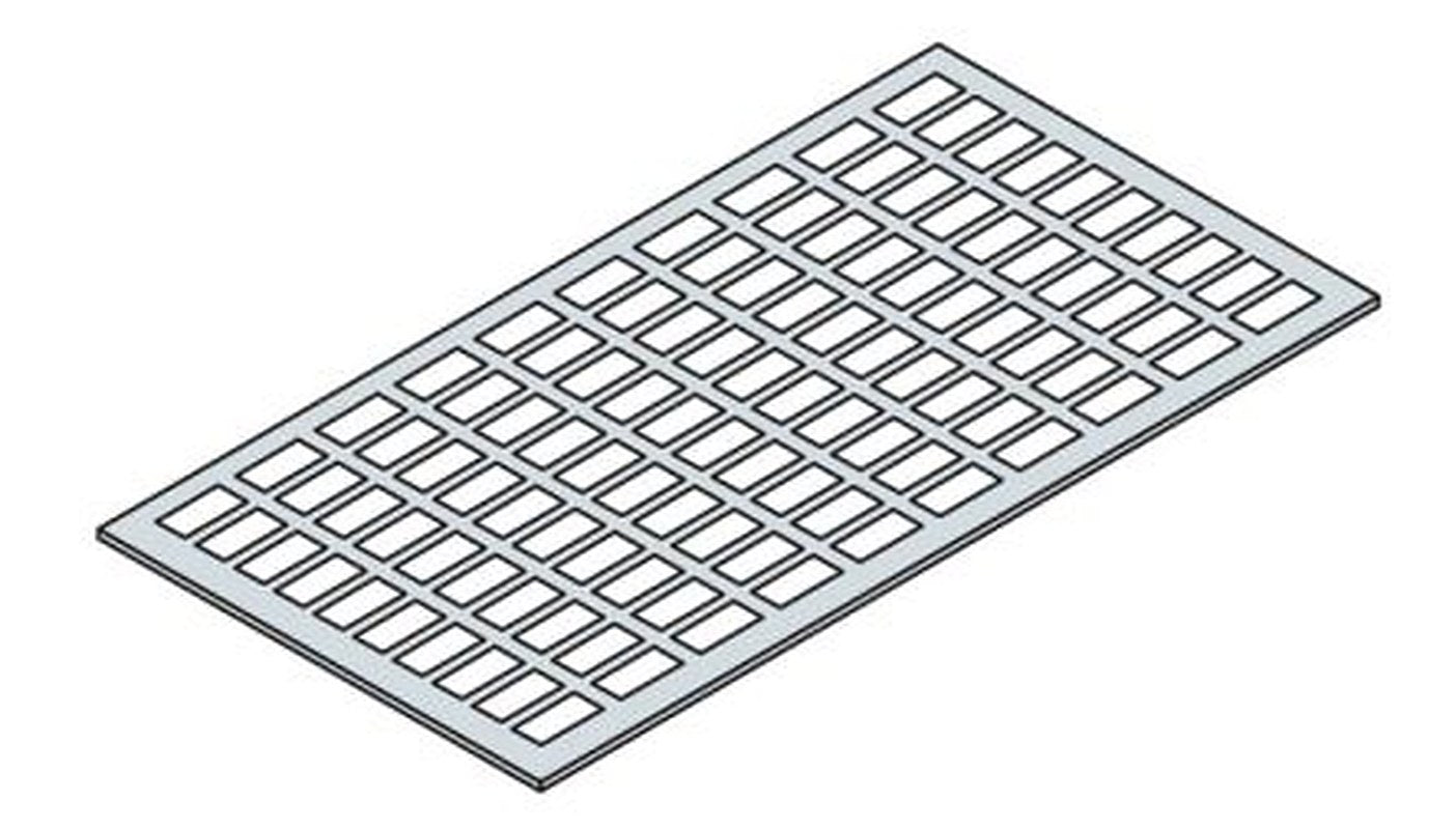 ABB IS2-EH2118 Series Steel Label Holder for Use with AM2 Cabinets, IS2 Enclosures For Automation 10 mm x 0.5 mm x 525mm