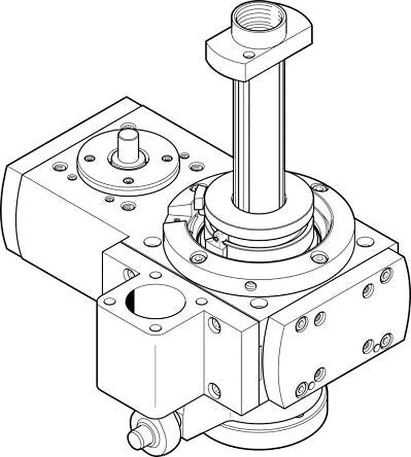 Festo Rotary Union EHMB-32-200, For Use With Servo Motors